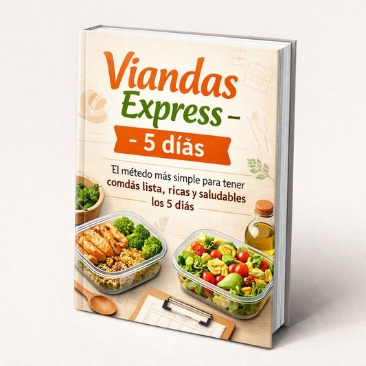 MENU SEMANAL: VIANDAS EXPRESS 5 DIAS + 5 BONOS DE REGALO