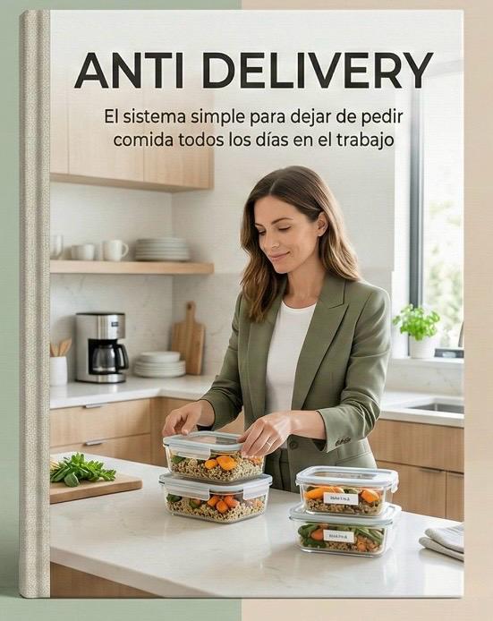 ANTI DELIVERY: El Sistema Simple para dejar listas tus viandas de la semana en una sola tarde