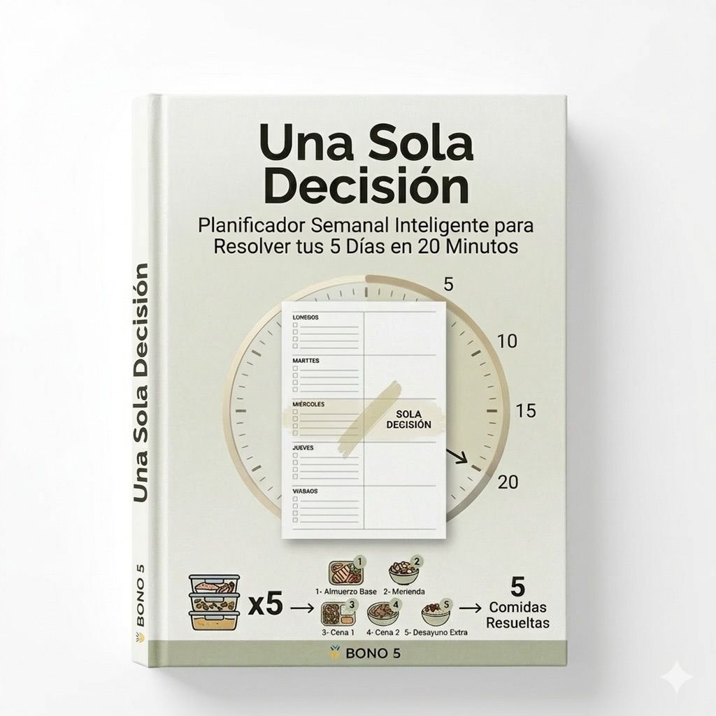 ANTI DELIVERY: El Sistema Simple para dejar listas tus viandas de la semana en una sola tarde